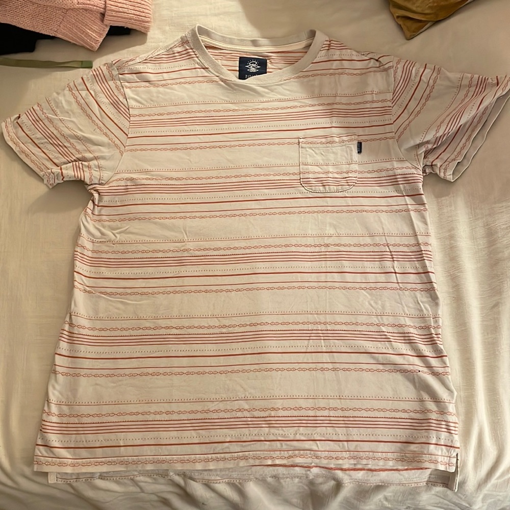 Horizontal stripe shirt from Ripcurl, size large